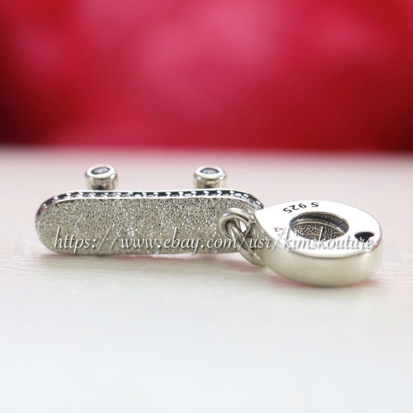 Pandora Be Free Skateboard Charm 797206CZ - Picture 1 of 3